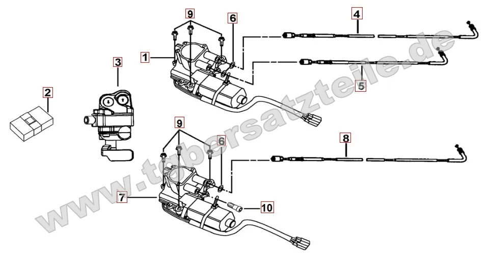 Stellmotor Differenzialsperre Stellmotor Differenzialsperre