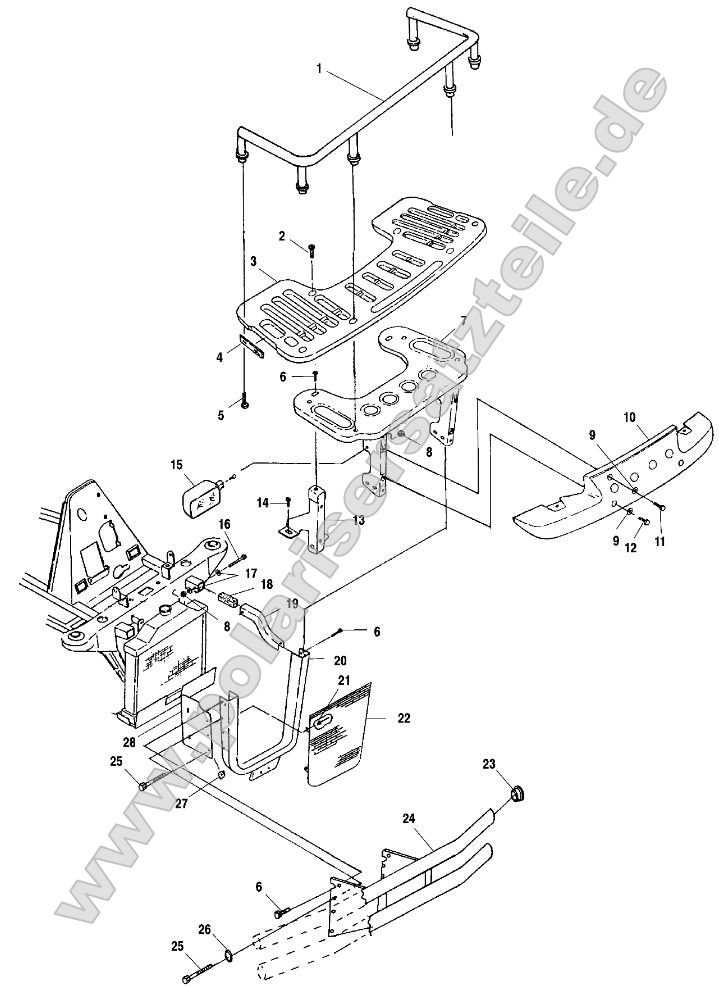 Front Rack and Bumper Mounting Front Rack and Bumper Mounting