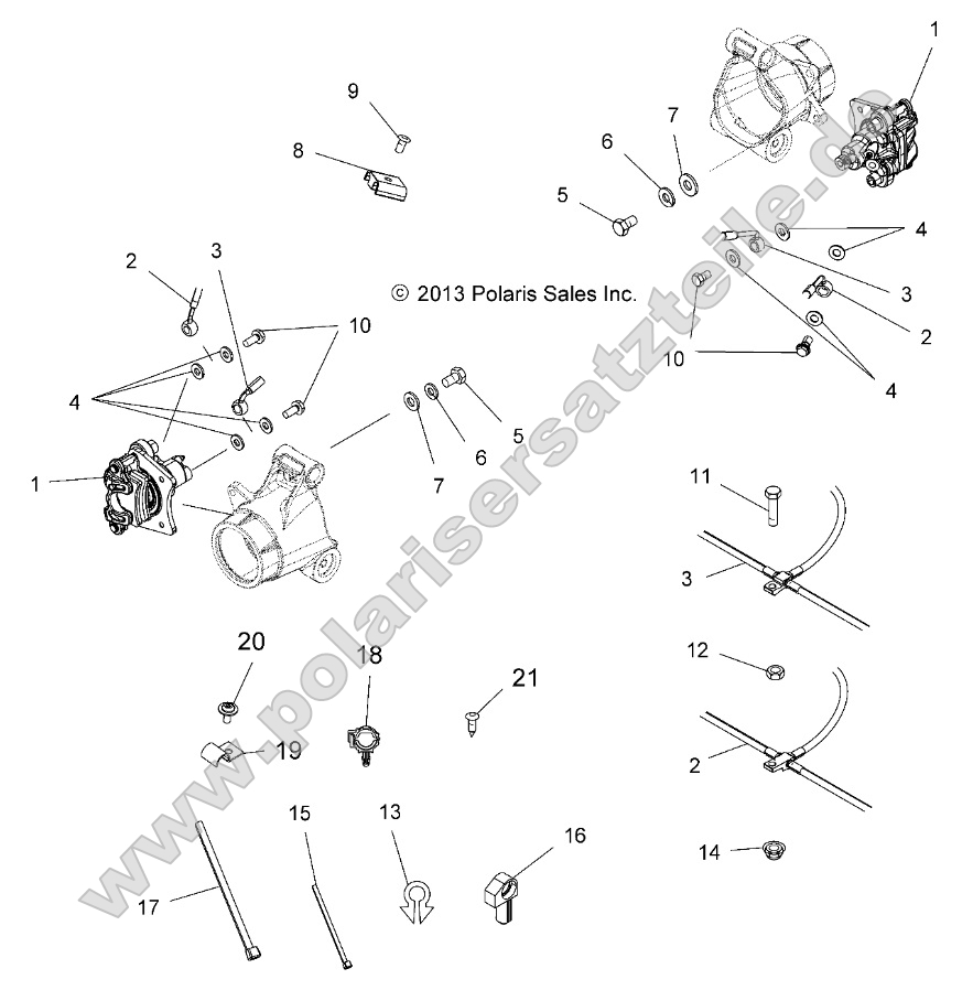 Brakes, Rear Brake Lines