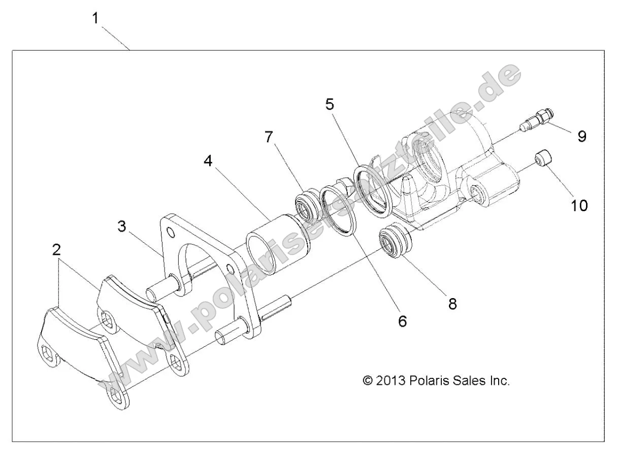 Brakes, Caliper, Rear Brakes, Caliper, Rear