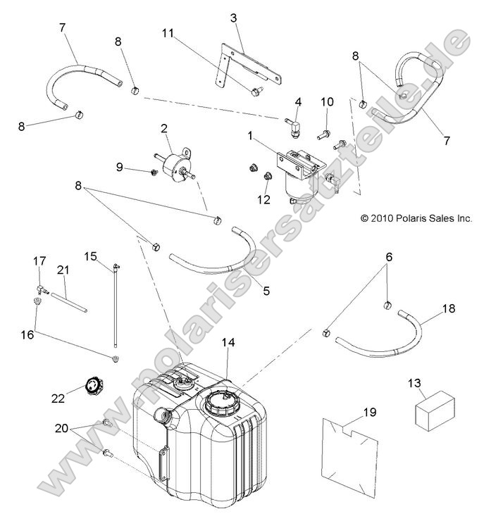 Body, Fuel Tank Asm.