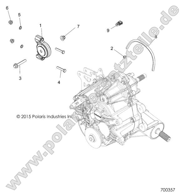 Drive Train, Main Gearcase Mounting Drive Train, Main Gearcase Mounting