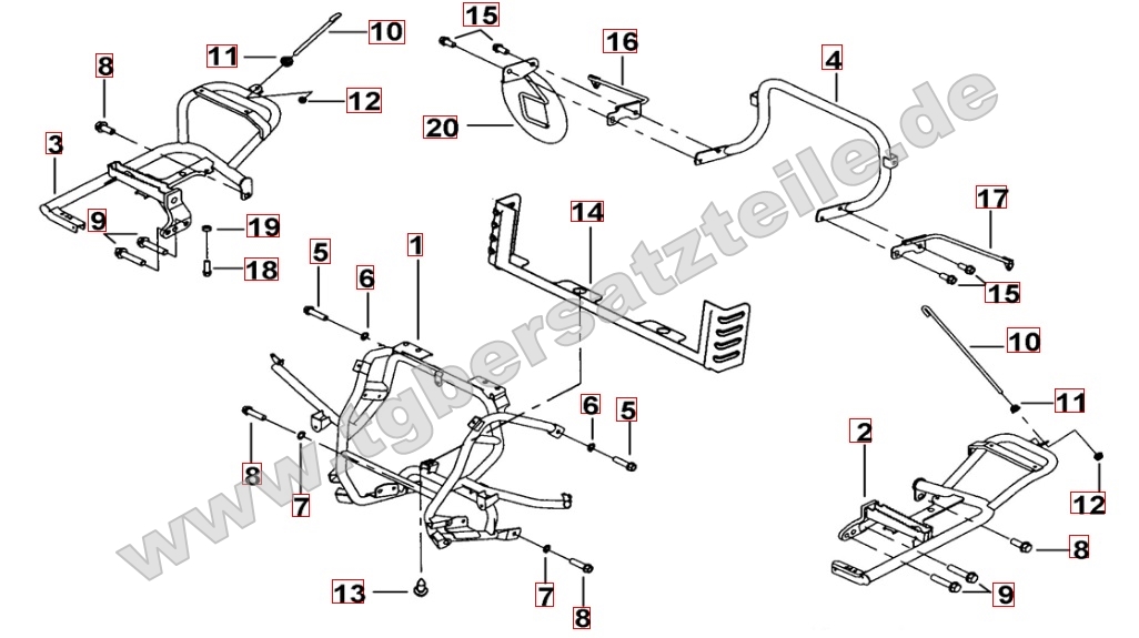 Stoßstange vorne und hinten