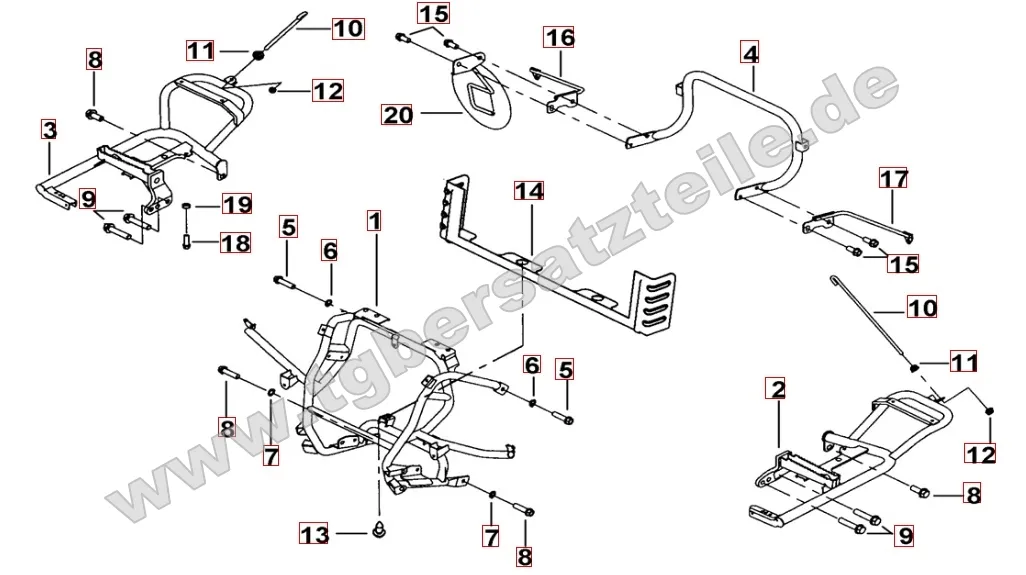 Stoßstange vorne und hinten