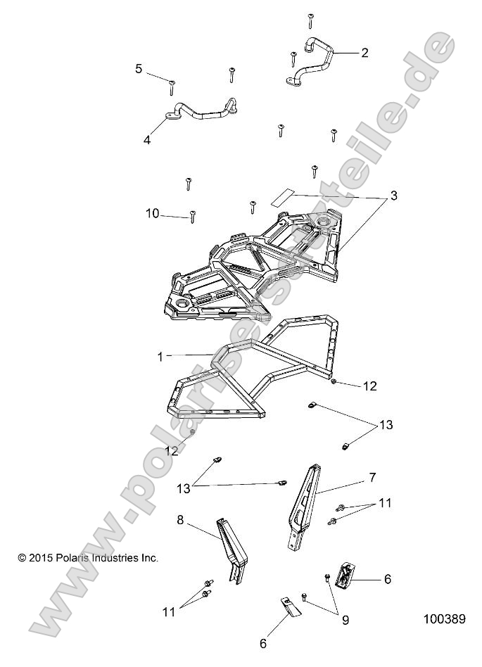 Body, Rear Rack Body, Rear Rack