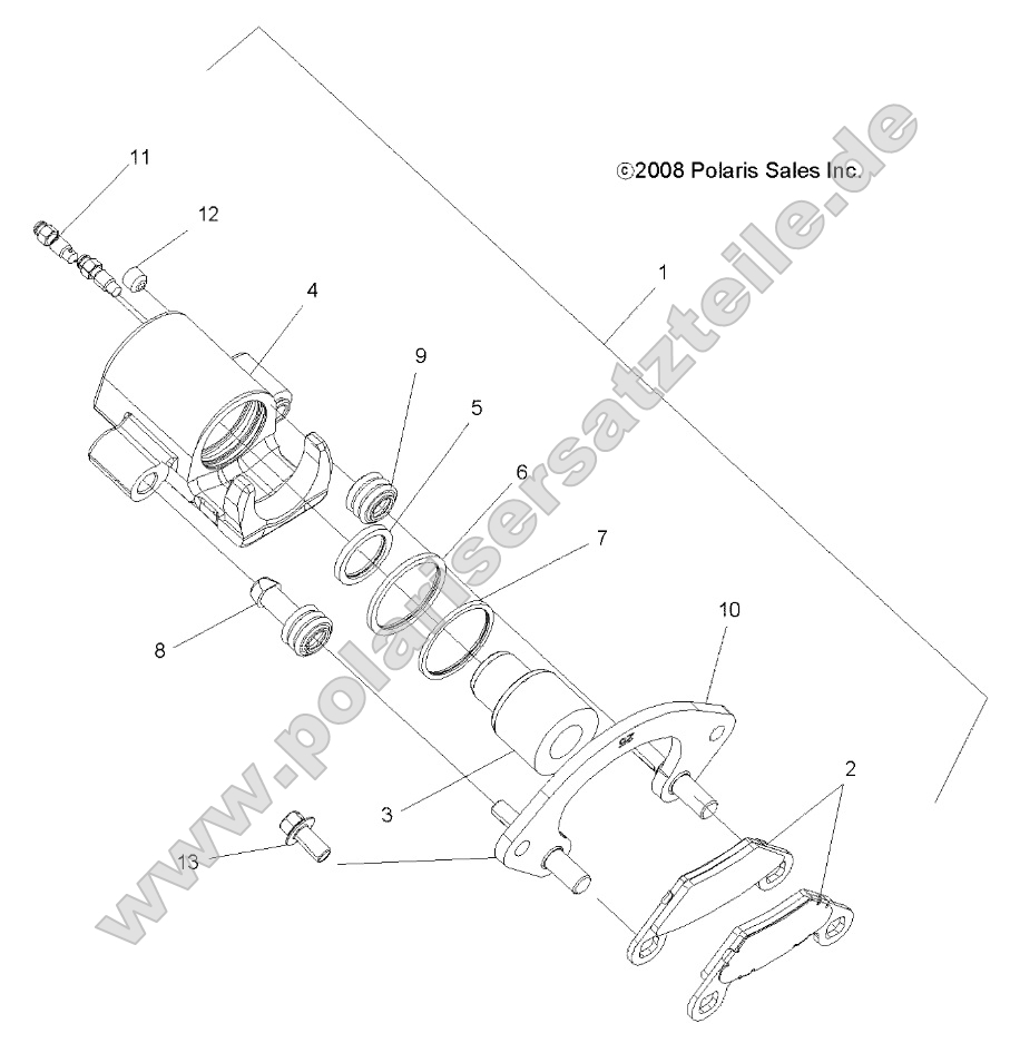 Brakes, Rear Caliper Brakes, Rear Caliper