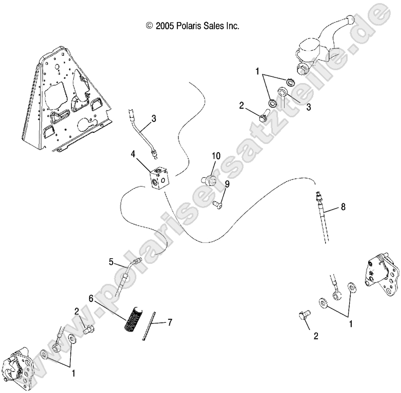 FRONT BRAKE LINES FRONT BRAKE LINES