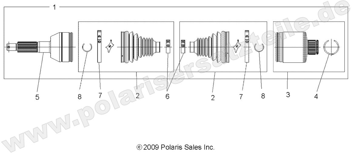 DRIVE TRAIN, REAR DRIVE SHAFT DRIVE TRAIN, REAR DRIVE SHAFT