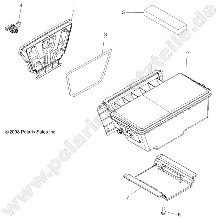 BODY, STORAGE, REAR BODY, STORAGE, REAR