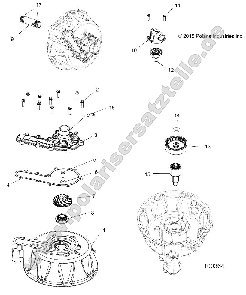 Engine, Cooling System and Water Pump Engine, Cooling System and Water Pump