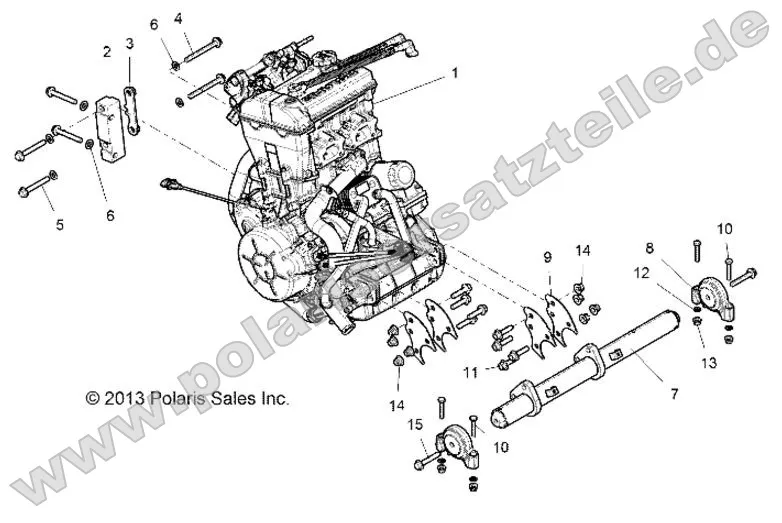 Engine, Mounting Engine, Mounting