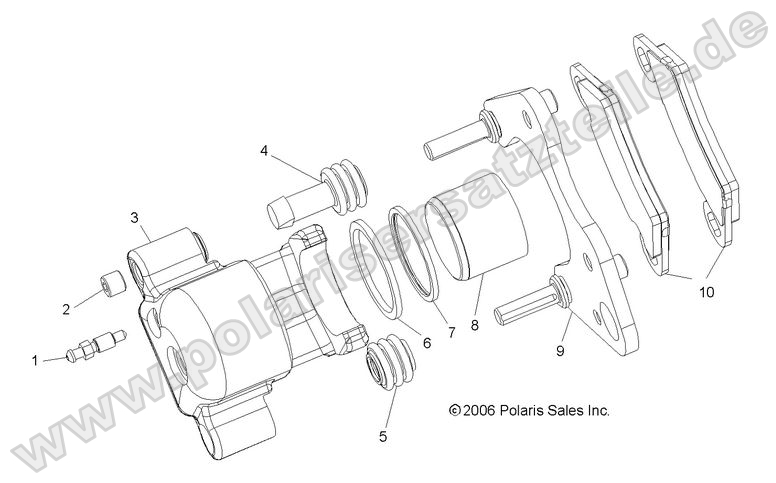 Brake Caliper, Front