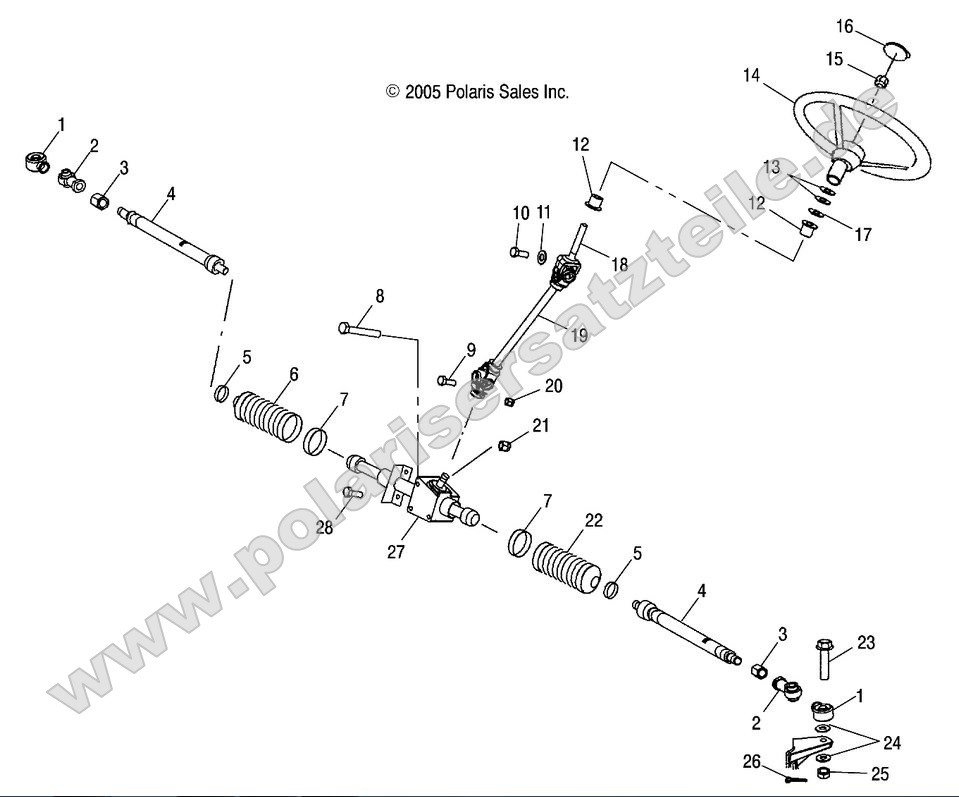 Steering, Steering Asm.