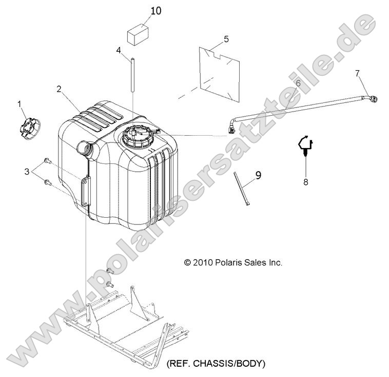 Body, Fuel Tank Asm.