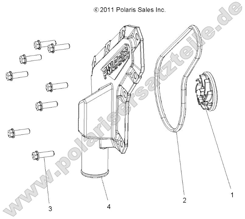 Engine, Waterpump Impeller and Cover Engine, Waterpump Impeller and Cover