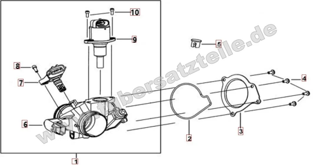 Drosselklappe Drosselklappe