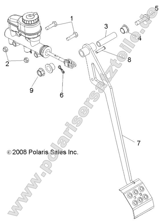 Brakes, Pedal and Master Cylinder Mounting Brakes, Pedal and Master Cylinder Mounting