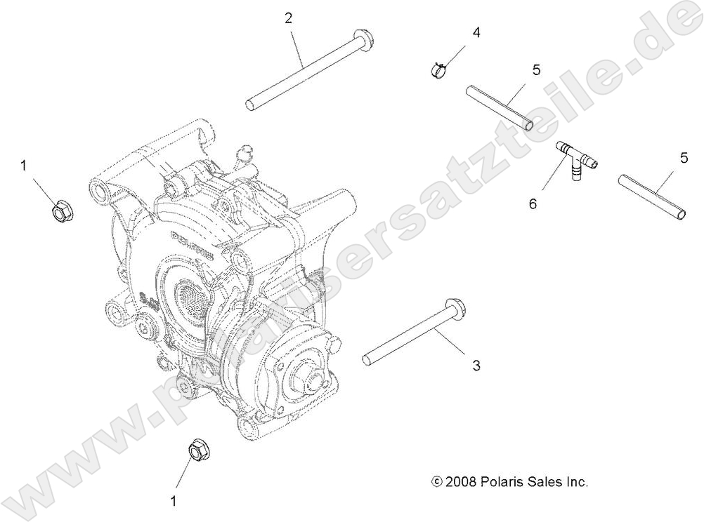 DRIVE TRAIN, GEARCASE MOUNTING, REAR DRIVE TRAIN, GEARCASE MOUNTING, REAR