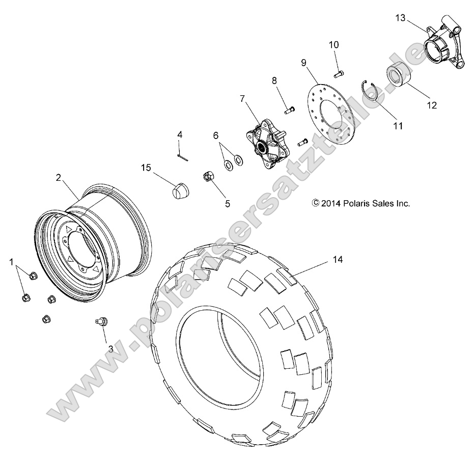 Wheels, Rear Wheels, Rear