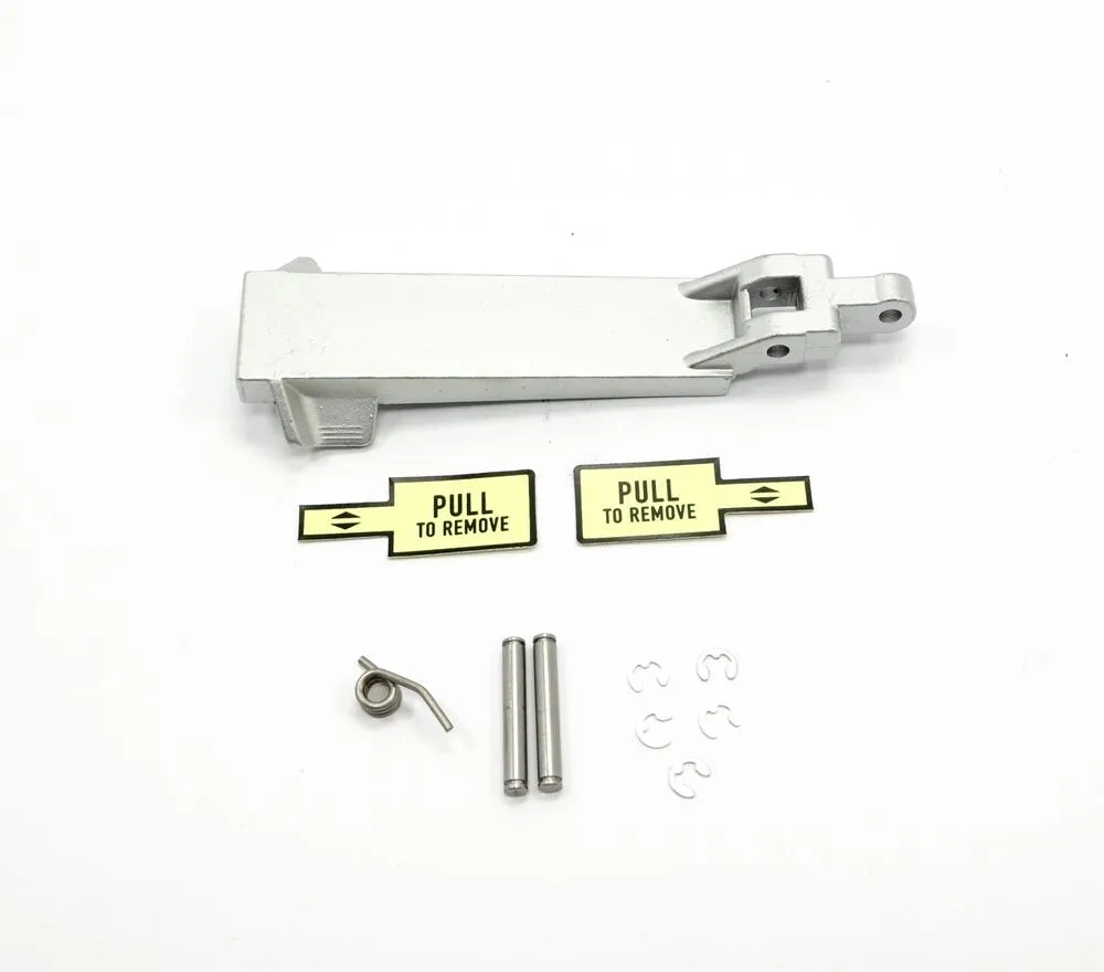 Givi Öffnungshebel links / rechts ALU silber für Trekker Seitenkoffer OBK48