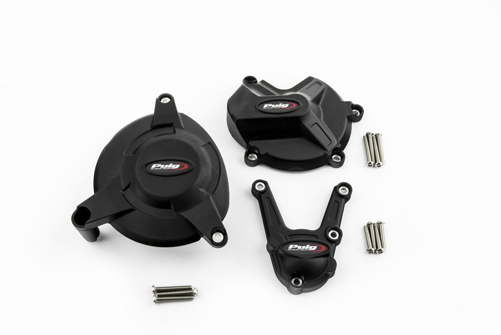 Puig Racing Track Motordeckelschutz Set - BMW S1000 RR 2009-14 / S1000 R 2009-16 - 21501N Puig Racing Track Motordeckelschutz Set - BMW S1000 RR 2009-14 / S1000 R 2009-16 - 21501N