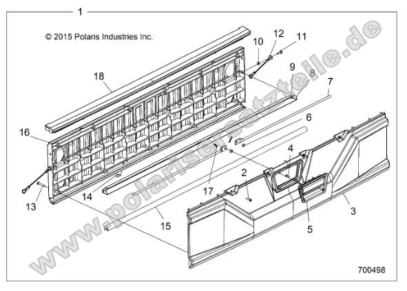 Body, Box Tailgate Asm. Body, Box Tailgate Asm.