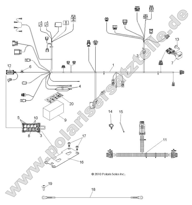 Electrical, Wire Harnesses (49RGRHARNESS118004X4EPS)