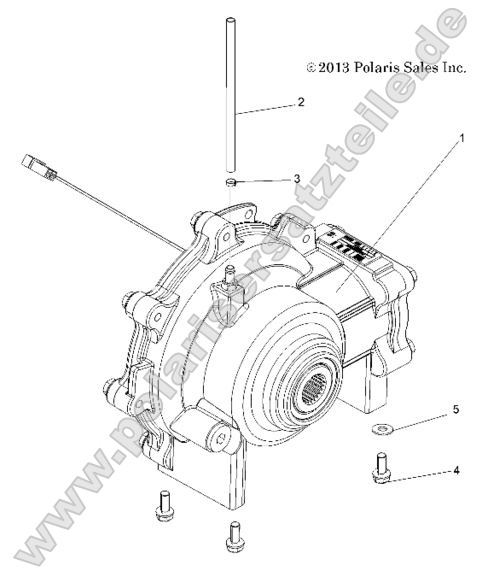 Drive Train, Front Gearcase
