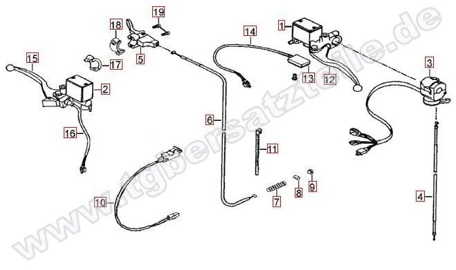 Schalter-Hebel Schalter-Hebel