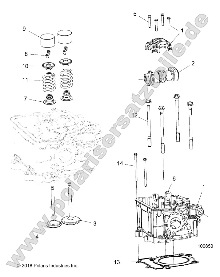 Engine, Cylinder Head, Cam and Valves Engine, Cylinder Head, Cam and Valves