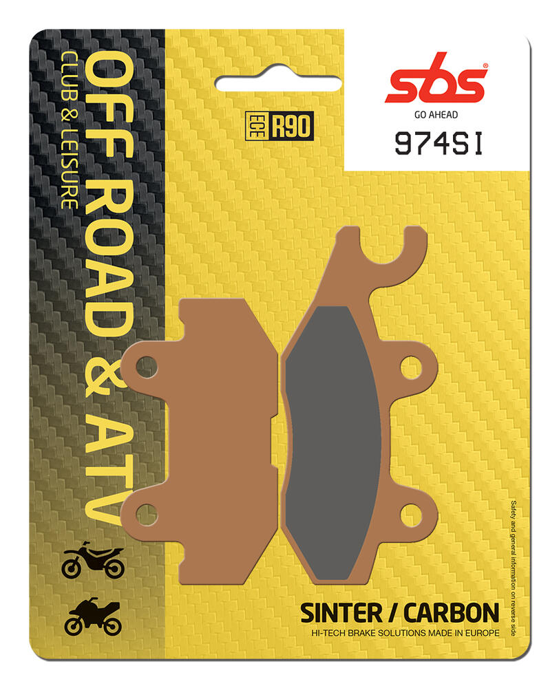 SBS Bremsbeläge Offroad & ATV Sintermetall - 974SI