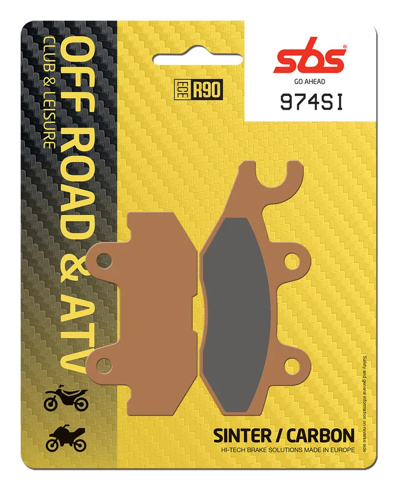 SBS_974_SI SBS Bremsbeläge Offroad & ATV Sintermetall - 974SI