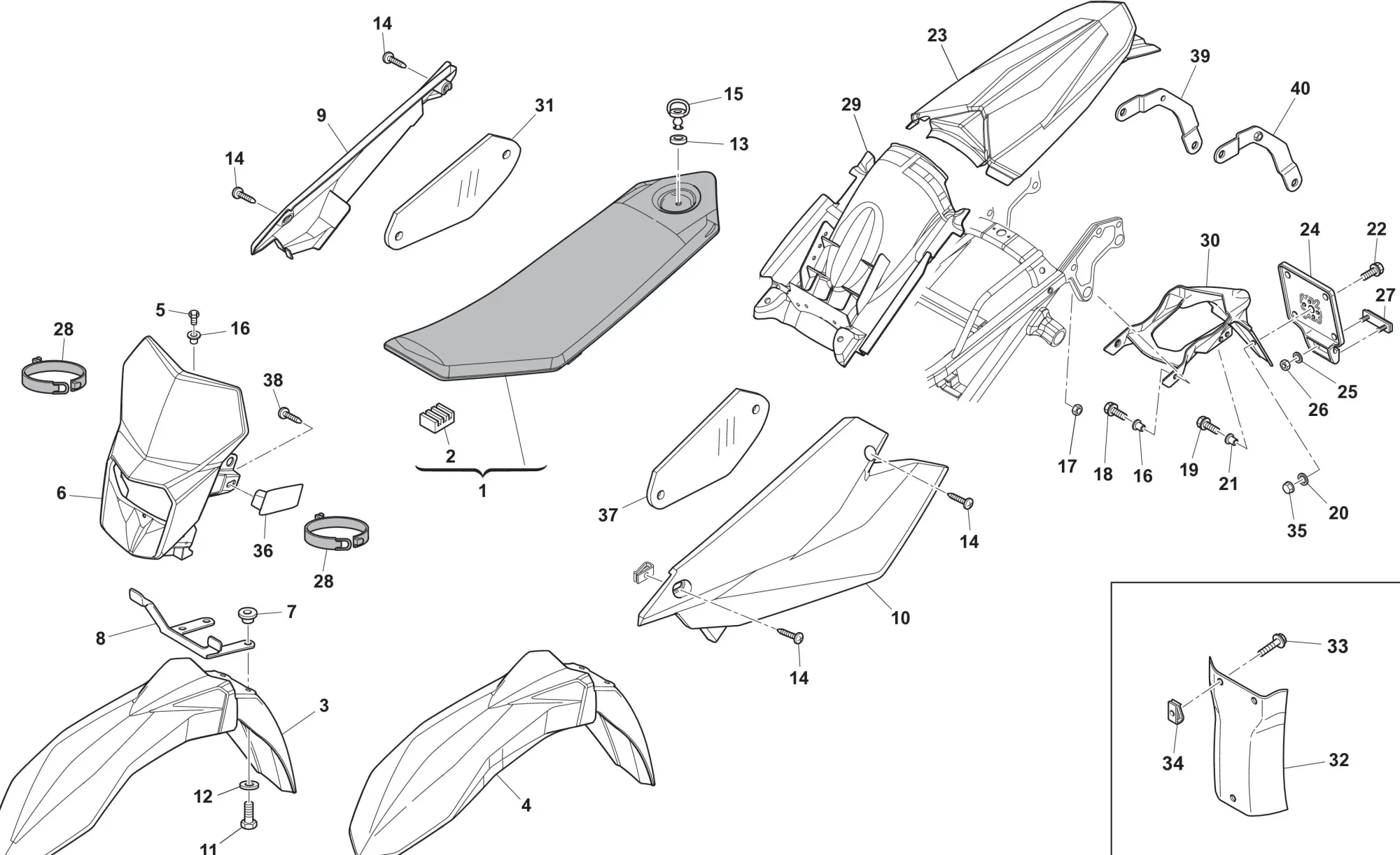 Verkleidung / Sitzbank Verkleidung / Sitzbank