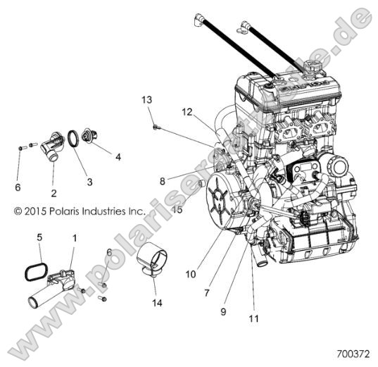 Engine, Cooling, Thermostat and Bypass Engine, Cooling, Thermostat and Bypass