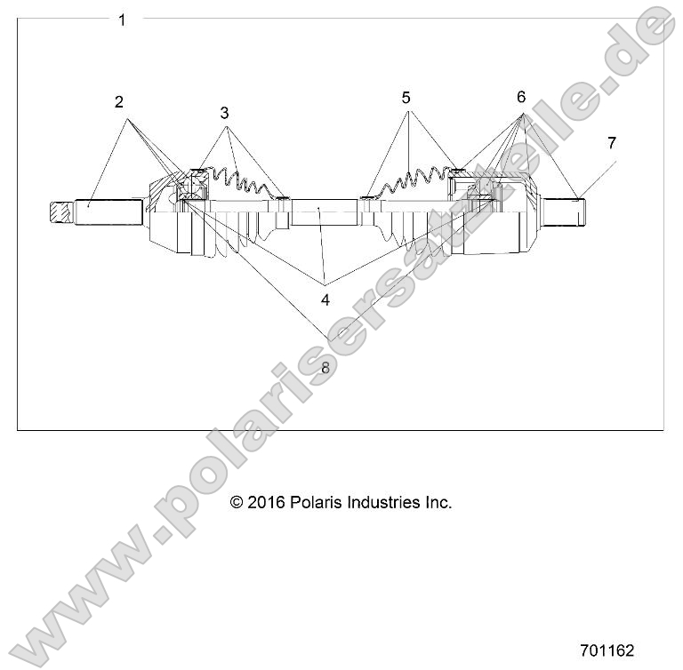 Drive Train, Front Drive Shaft Drive Train, Front Drive Shaft