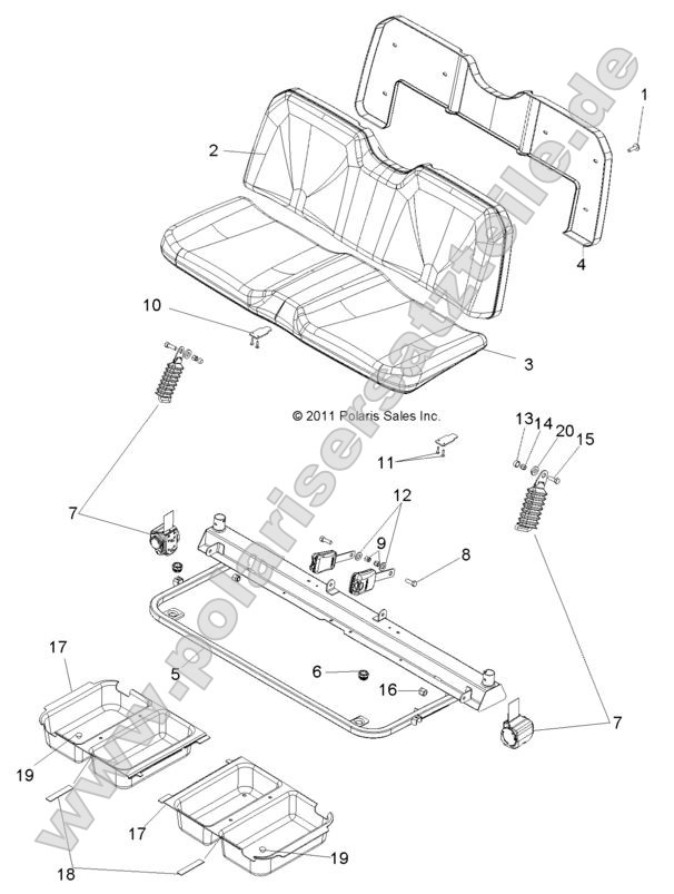 Body, Seat Body, Seat