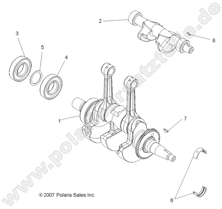 ENGINE, CRANKSHAFT and BALANCE SHAFT ENGINE, CRANKSHAFT and BALANCE SHAFT