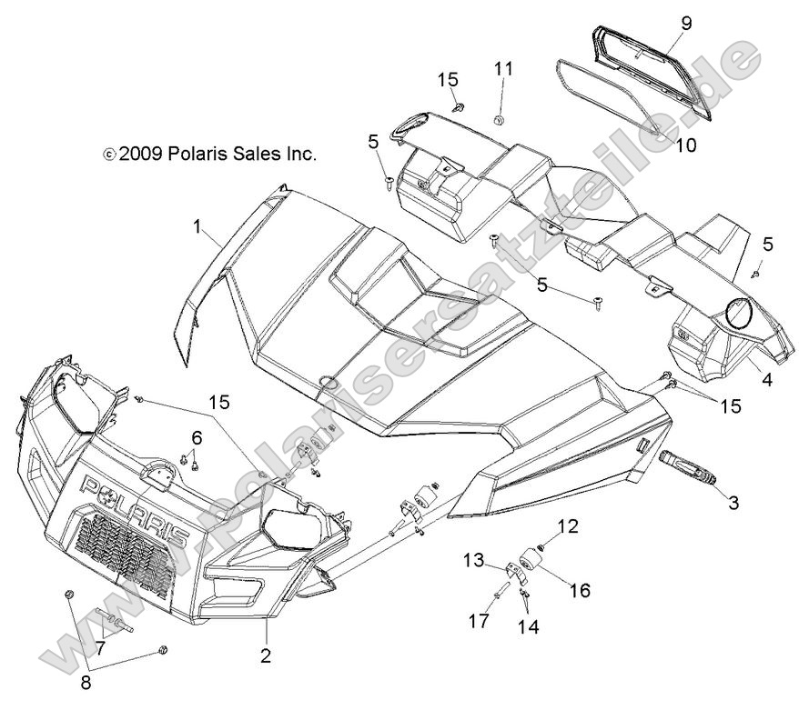 Body, Hood, Dash and Grill