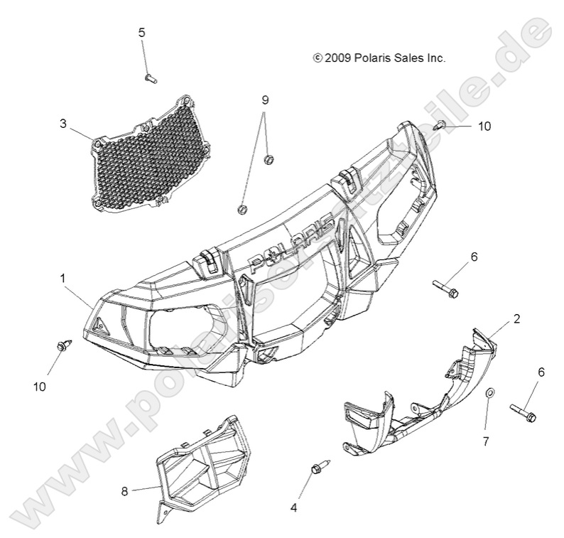 BODY, FRONT BUMPER and MOUNTING BODY, FRONT BUMPER and MOUNTING