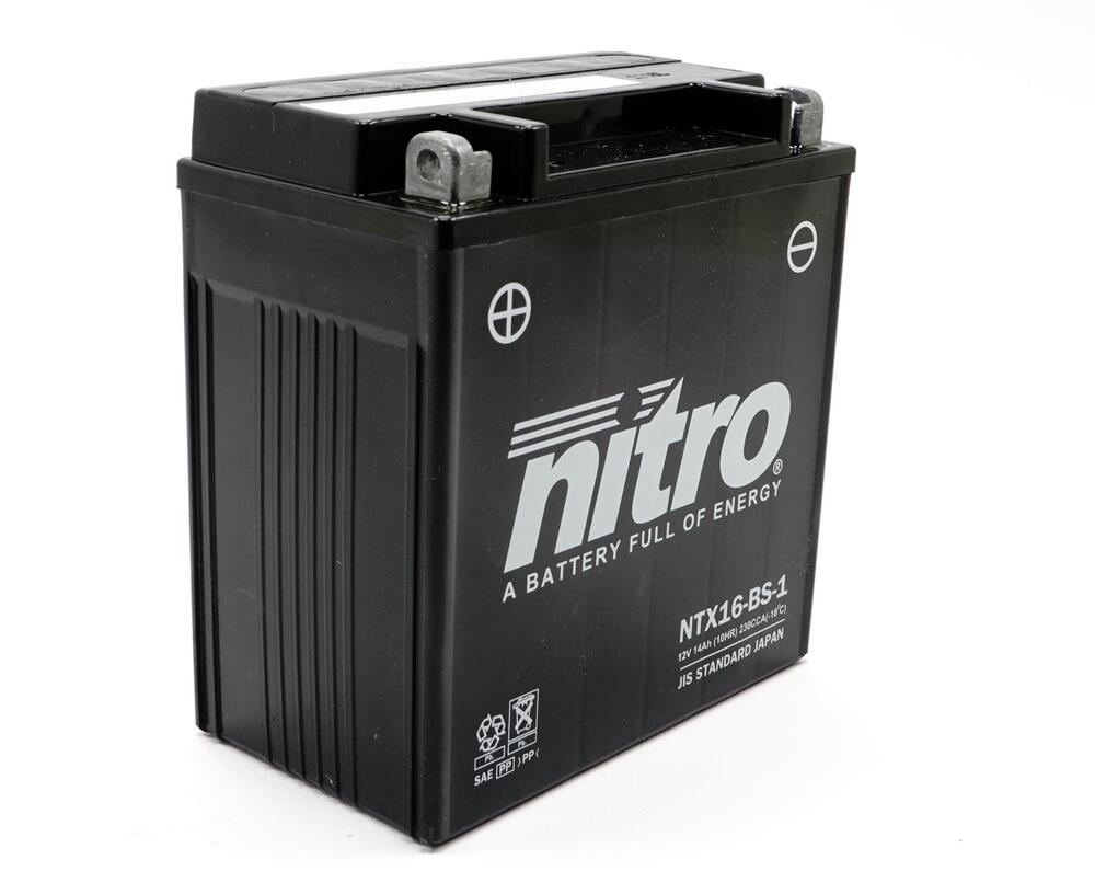 Nitro_NTX16_BS_1__YTX16_BS_1_AGM_Batterie_12V_14AH___Einbaufertig_2 Nitro NTX16-BS-1 / YTX16-BS-1 AGM Batterie 12V 14AH - Einbaufertig (FTH16-BS1)
