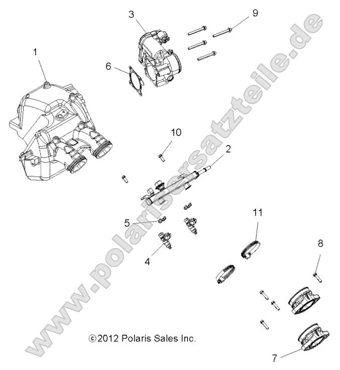 Engine, Intake and Throttle Body