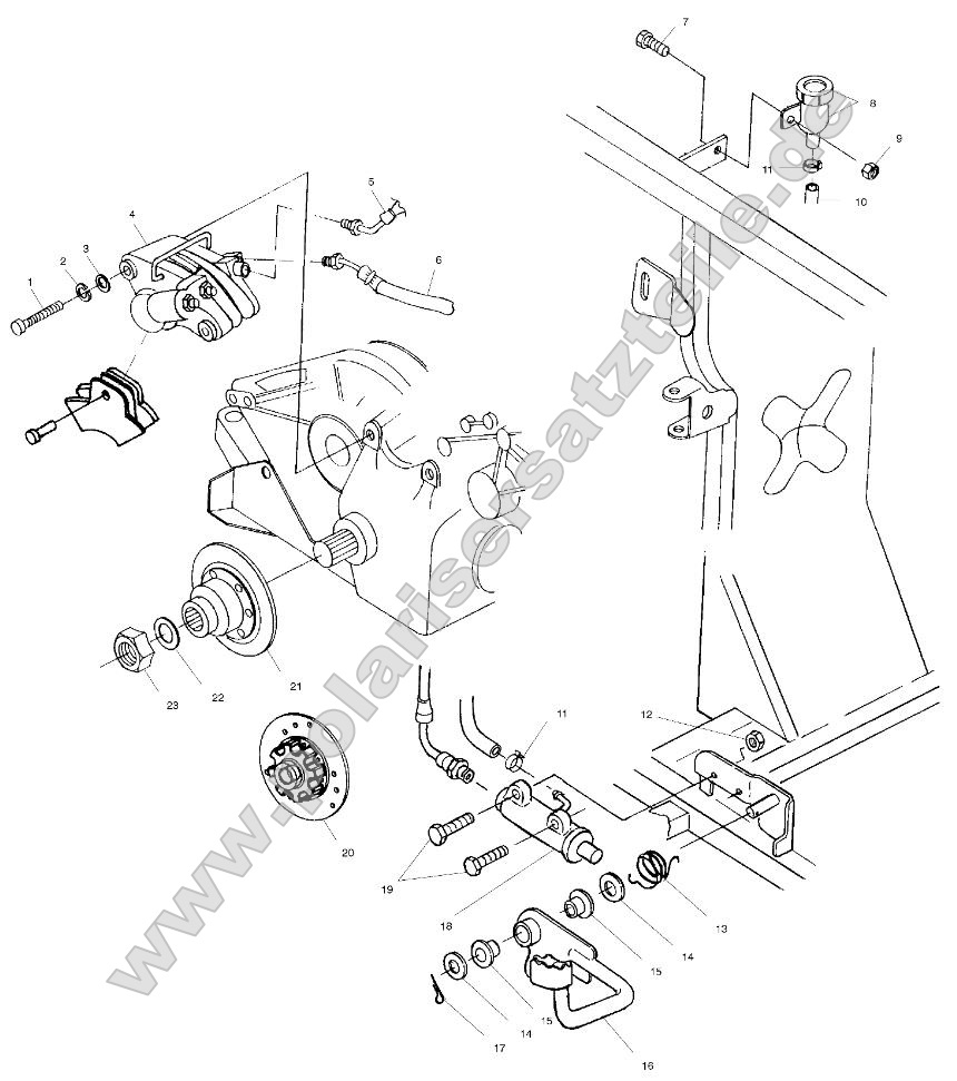 Rear Brake/Foot Pedal