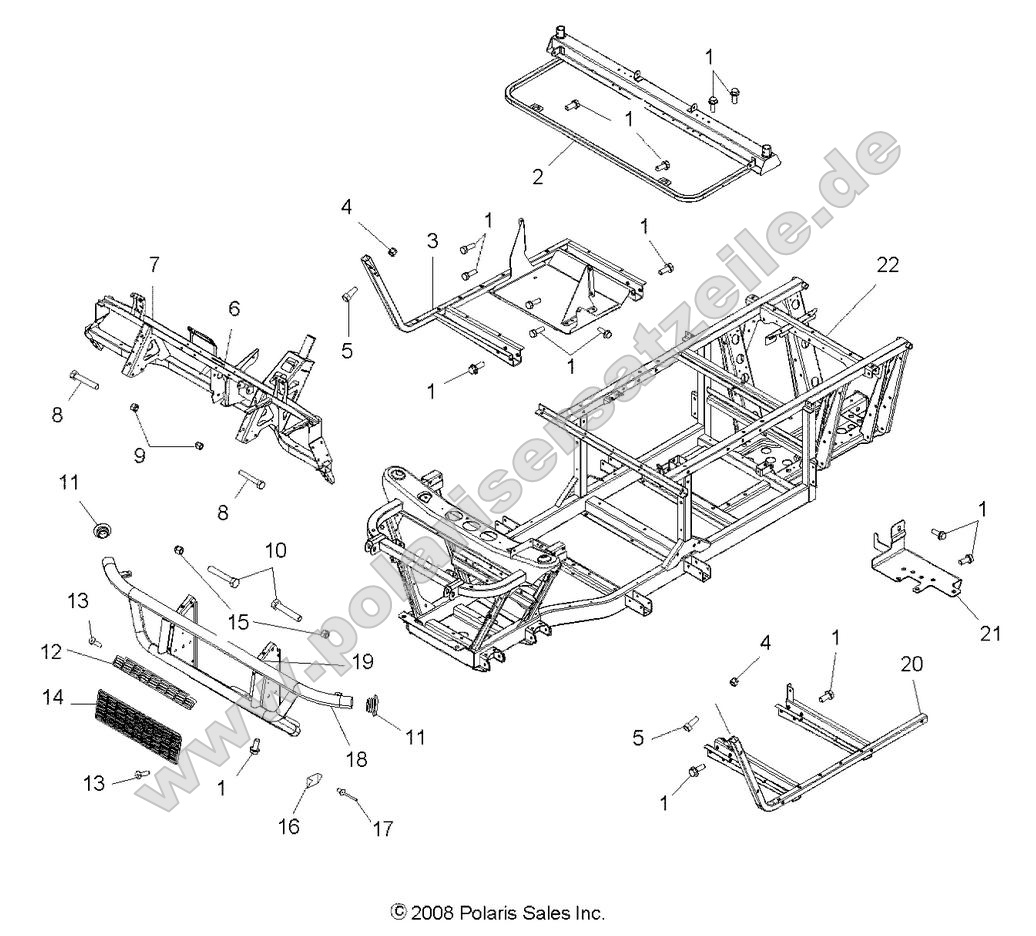 Chassis, Frame and Front Bumper Chassis, Frame and Front Bumper