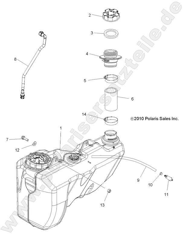 BODY, FUEL TANK BODY, FUEL TANK