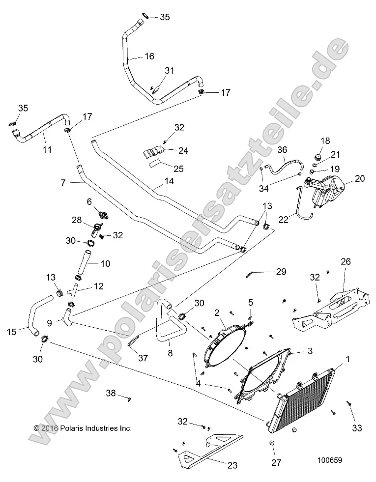 Engine, Cooling System Engine, Cooling System