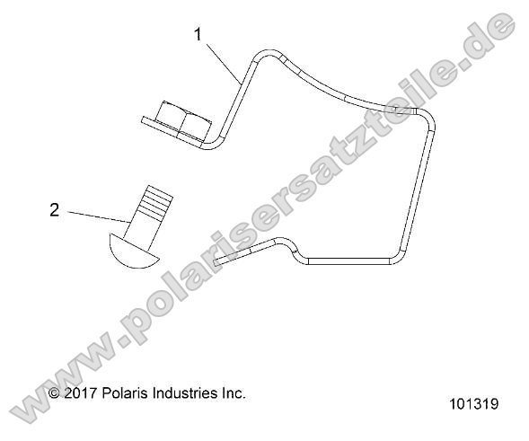 Engine, Fuel Rail Clamp (from 2/3/2017) Engine, Fuel Rail Clamp (from 2/3/2017)