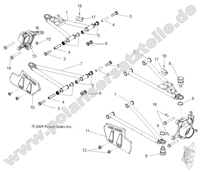 Suspension, Front Control Arms