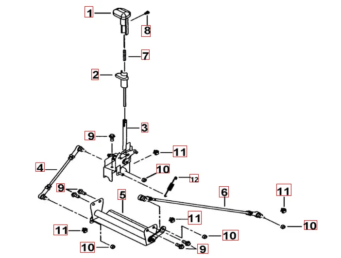 Gangschalthebel Gangschalthebel