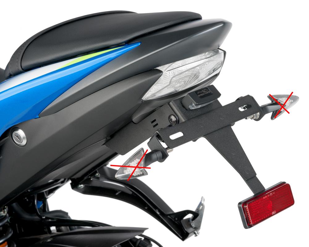 Puig_Kennzeichenhalter__9422N_Suzuki_GSX_S_750_1000 Puig Kennzeichenhalter Set Suzuki GSX-S 750 1000