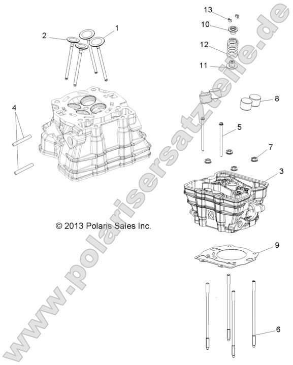 Engine, Cylinder Head